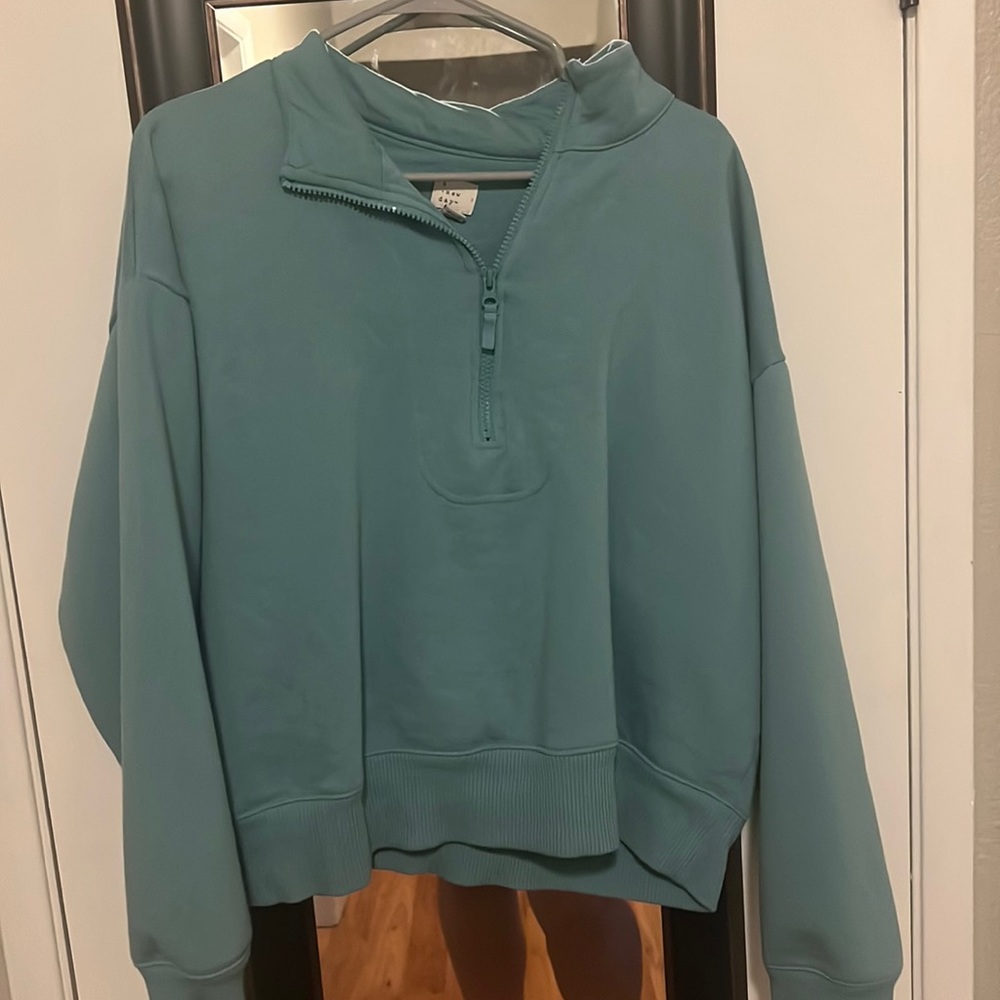 Blue sweater